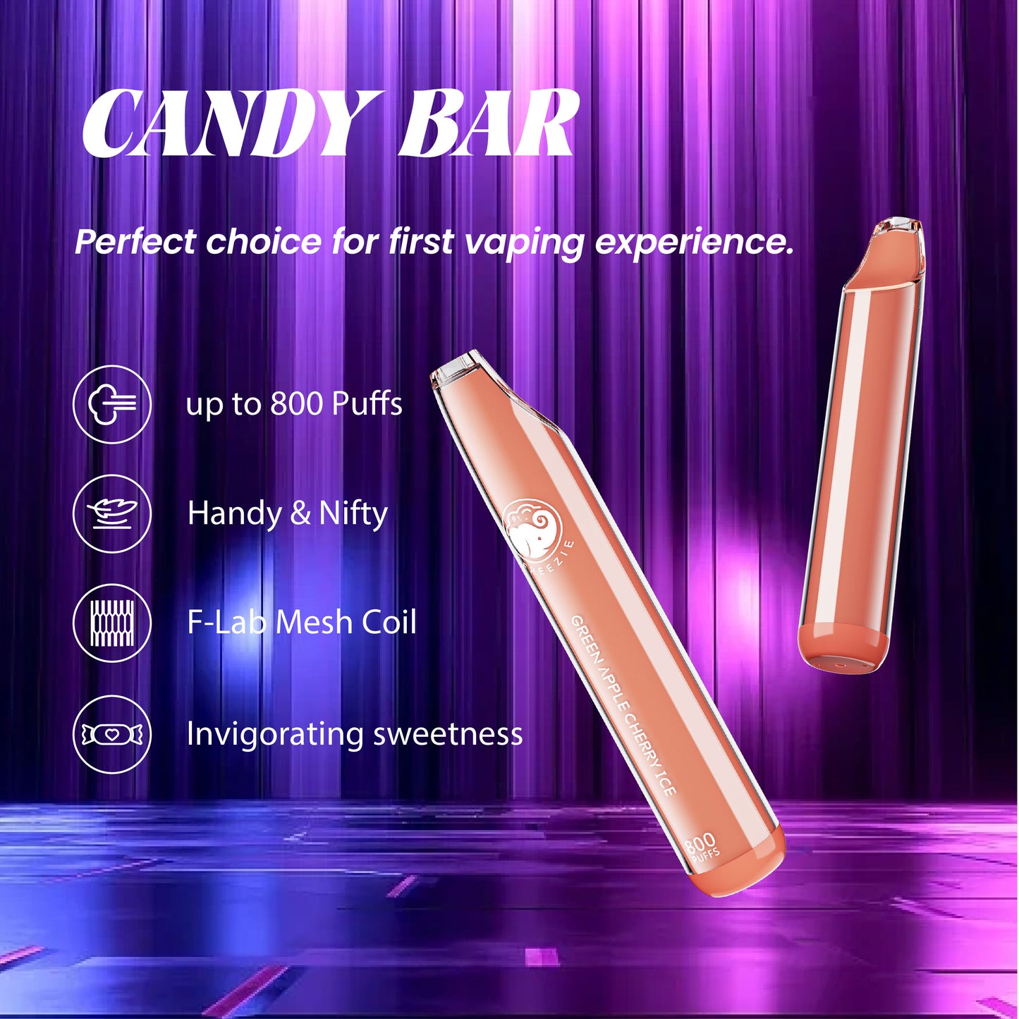 Candy Bar 800 Pineapple Mango